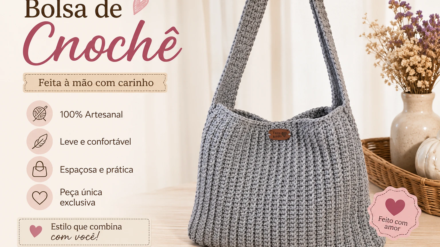 Bolsa Tiracolo da Vozinha